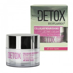 Подхранващ дневно-нощен крем за лице Regal Detox – Rosa Impex